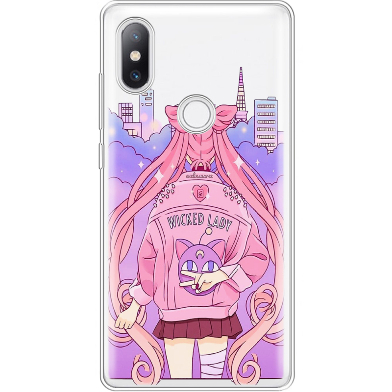 Прозрачный чехол Uprint Xiaomi Mi Mix 2s Wiked Lady