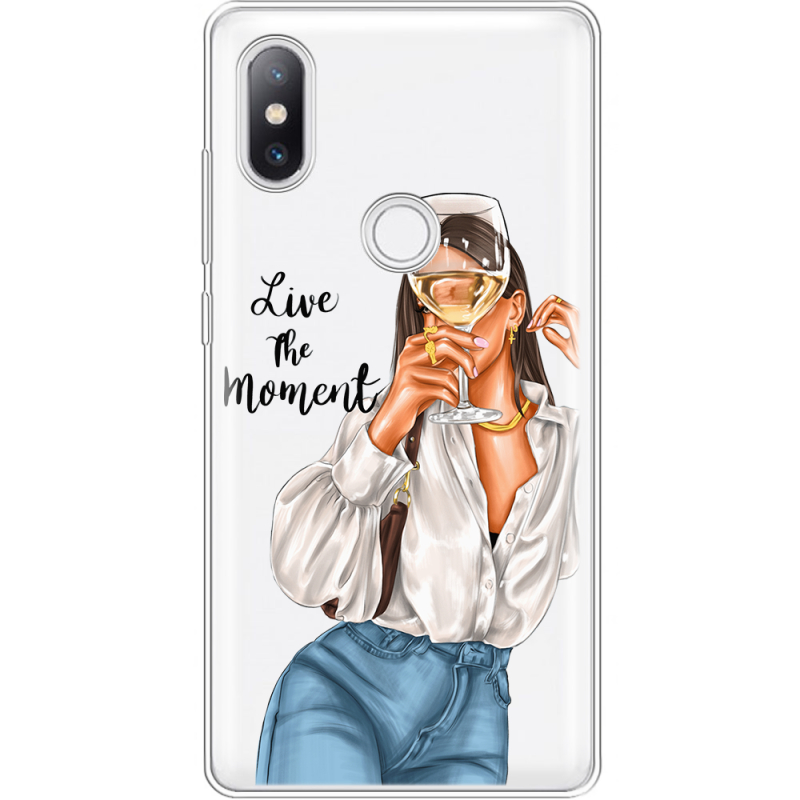 Прозрачный чехол Uprint Xiaomi Mi Mix 2s Live The Moment