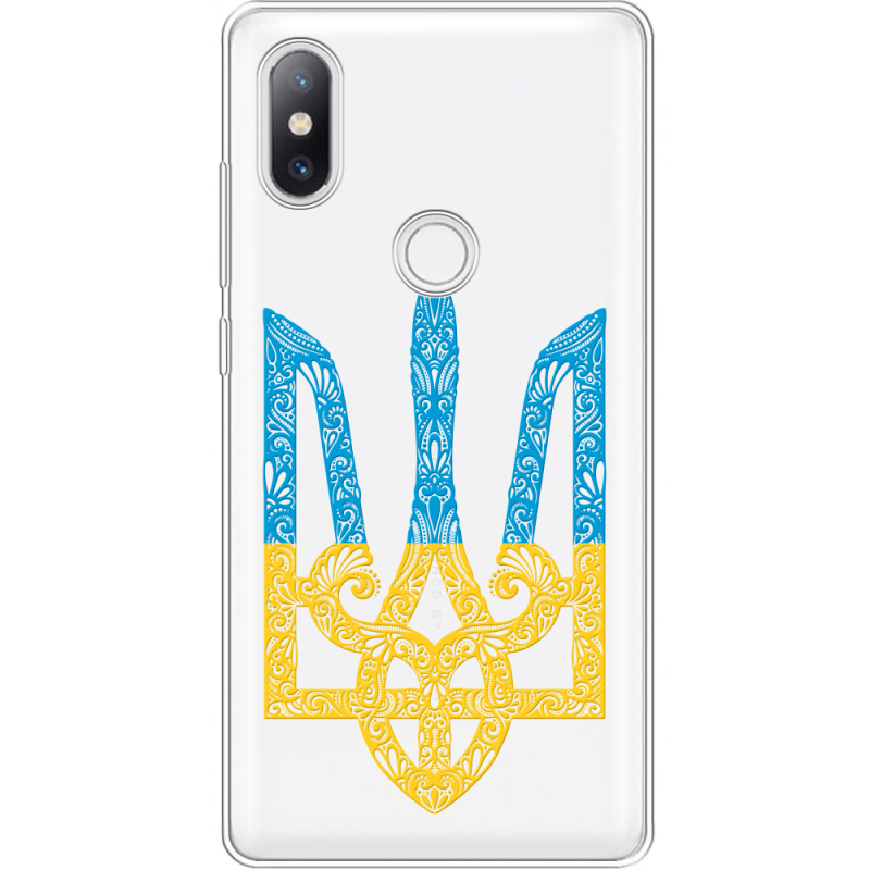 Прозрачный чехол Uprint Xiaomi Mi Mix 2s Gold Trident