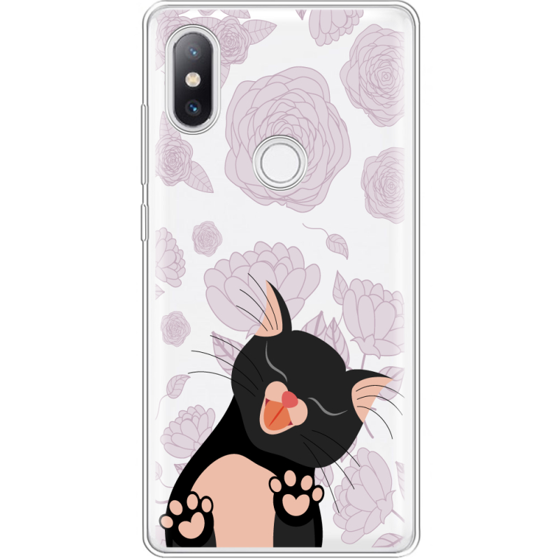 Прозрачный чехол Uprint Xiaomi Mi Mix 2s Meow