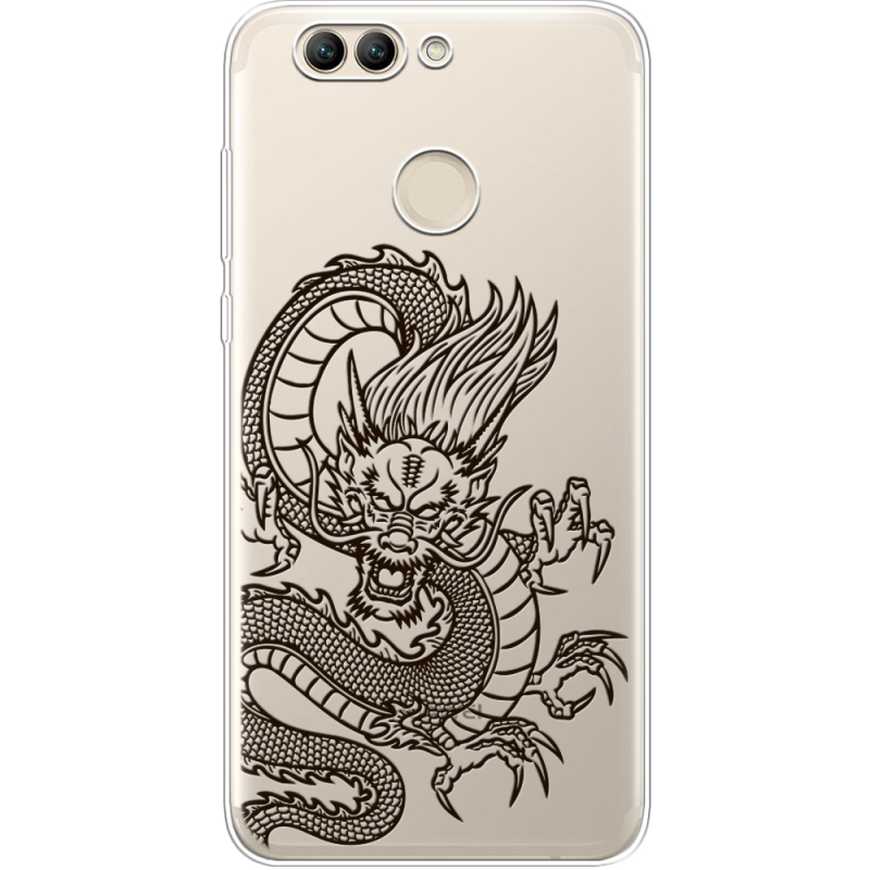 Прозрачный чехол Uprint Huawei Nova 2 Chinese Dragon