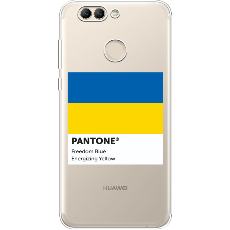 Прозрачный чехол Uprint Huawei Nova 2 Pantone вільний синій