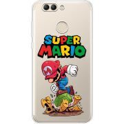Прозрачный чехол Uprint Huawei Nova 2 Super Mario