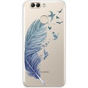 Прозрачный чехол Uprint Huawei Nova 2 Feather