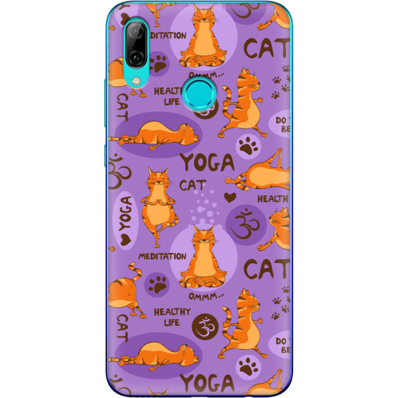 Чехол Uprint Huawei P Smart 2019 Yoga Cat