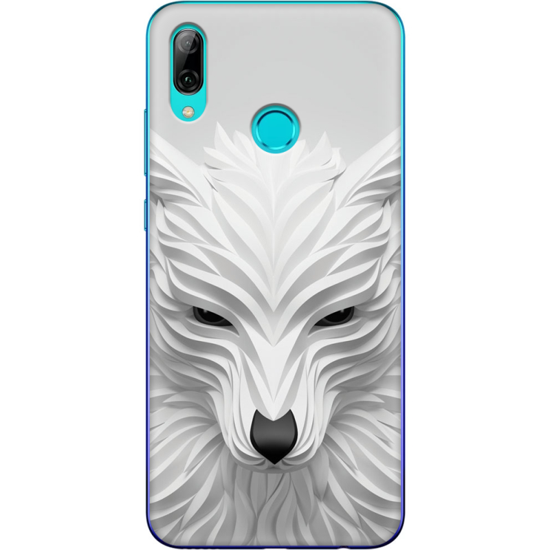 Чехол Uprint Huawei P Smart 2019 White Wolf