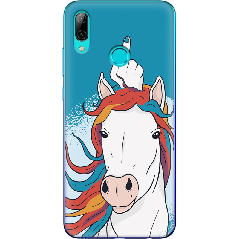 Чехол Uprint Huawei P Smart 2019 Fuck Unicorn