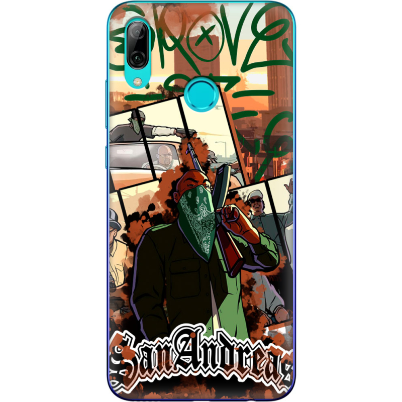 Чехол Uprint Huawei P Smart 2019 GTA San Andreas