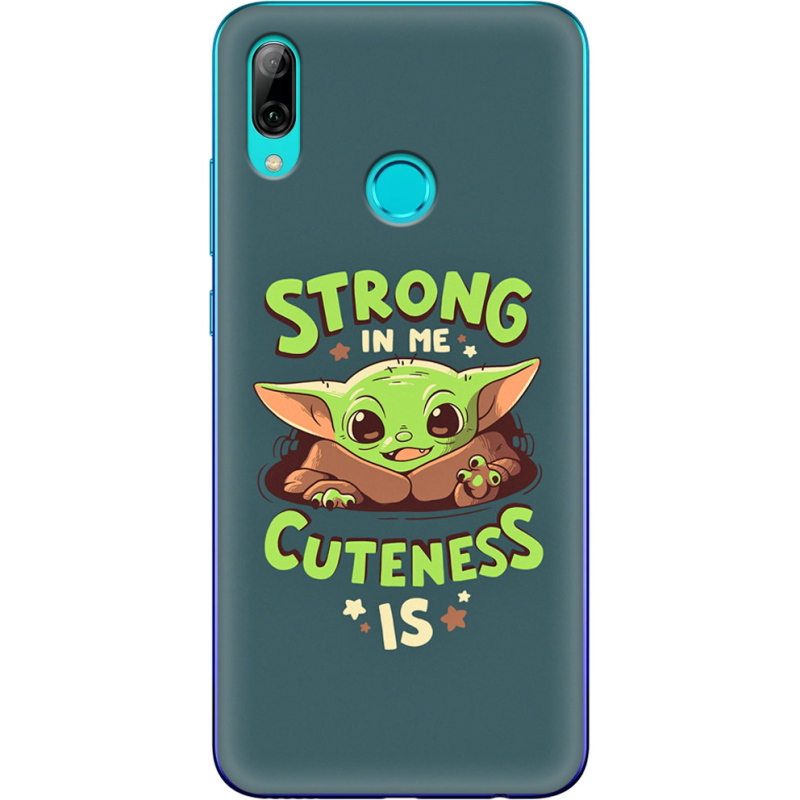 Чехол Uprint Huawei P Smart 2019 Strong in me Cuteness is