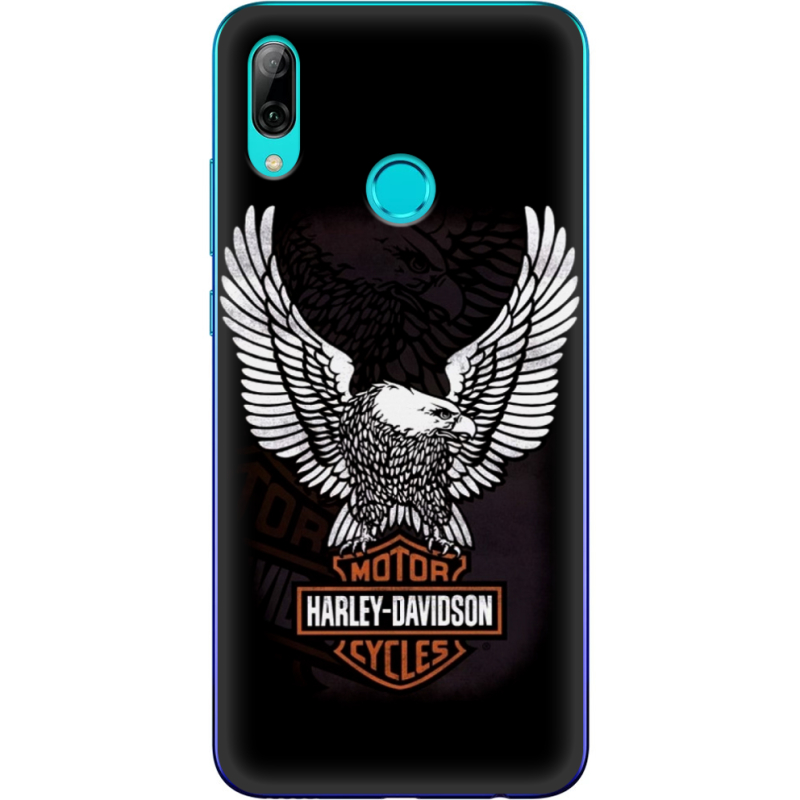 Чехол Uprint Huawei P Smart 2019 Harley Davidson and eagle