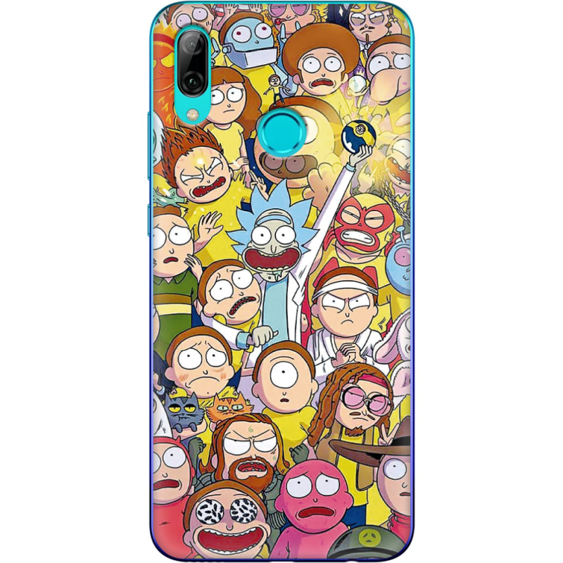 Чехол Uprint Huawei P Smart 2019 Rick and Morty