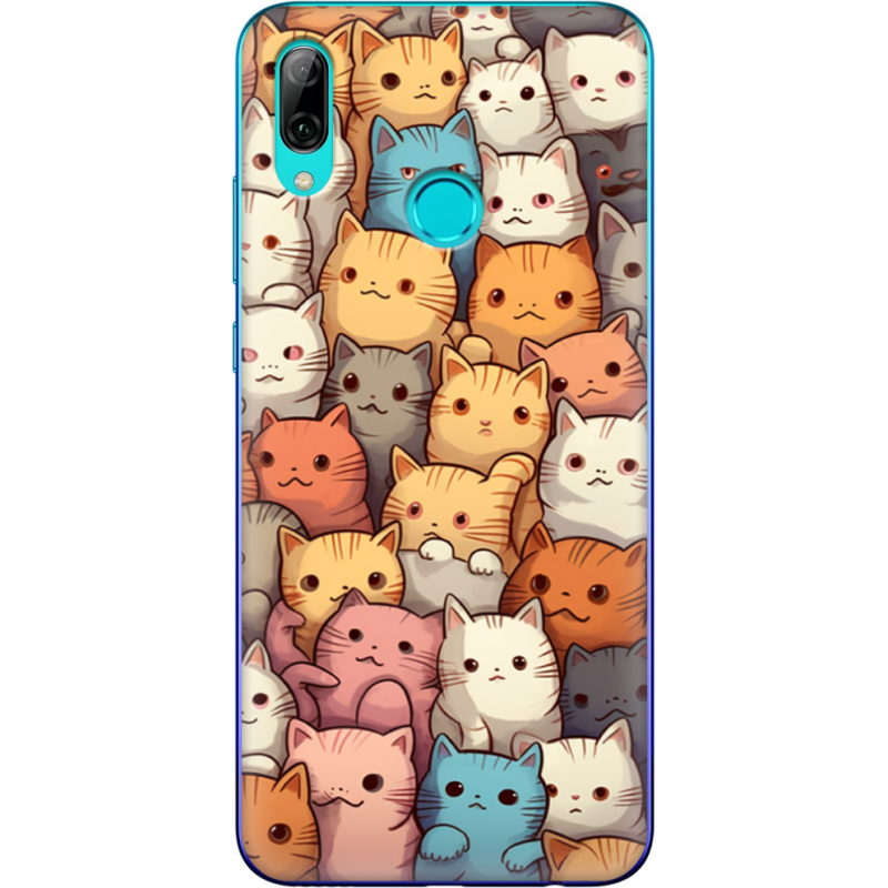 Чехол Uprint Huawei P Smart 2019 Котики муркотики