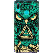 Чехол Uprint Huawei P Smart 2019 Masonic Owl