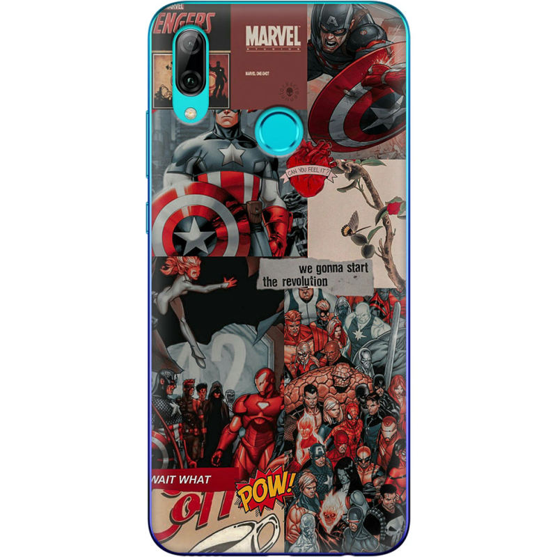 Чехол Uprint Huawei P Smart 2019 Marvel Avengers