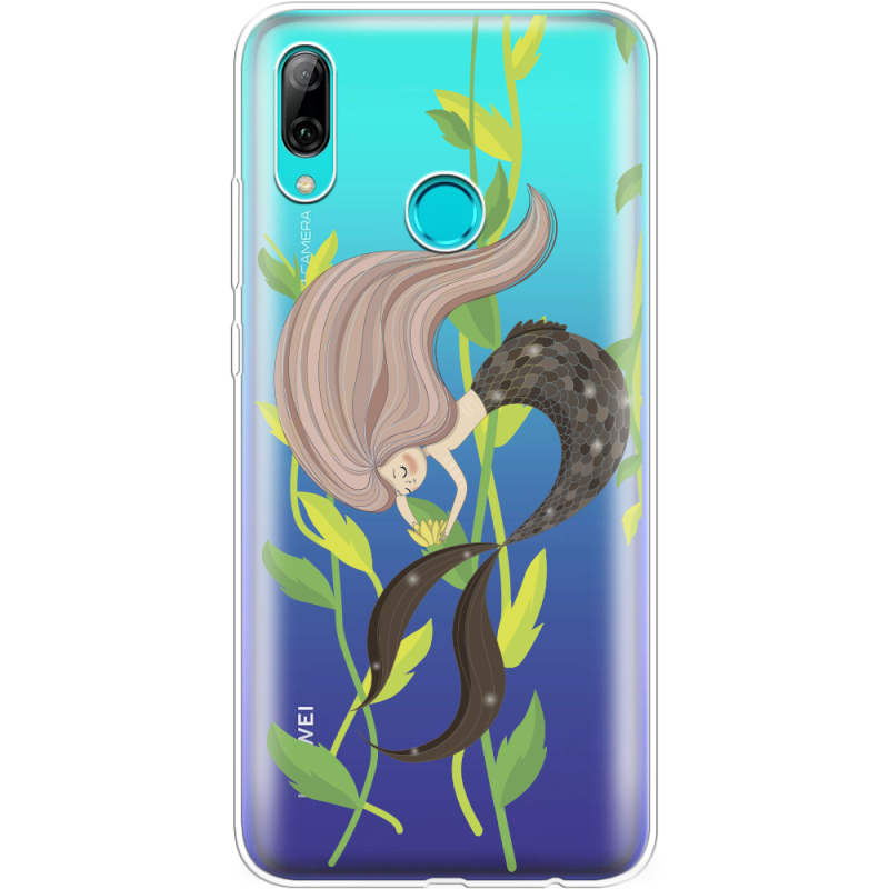 Прозрачный чехол Uprint Huawei P Smart 2019 Cute Mermaid