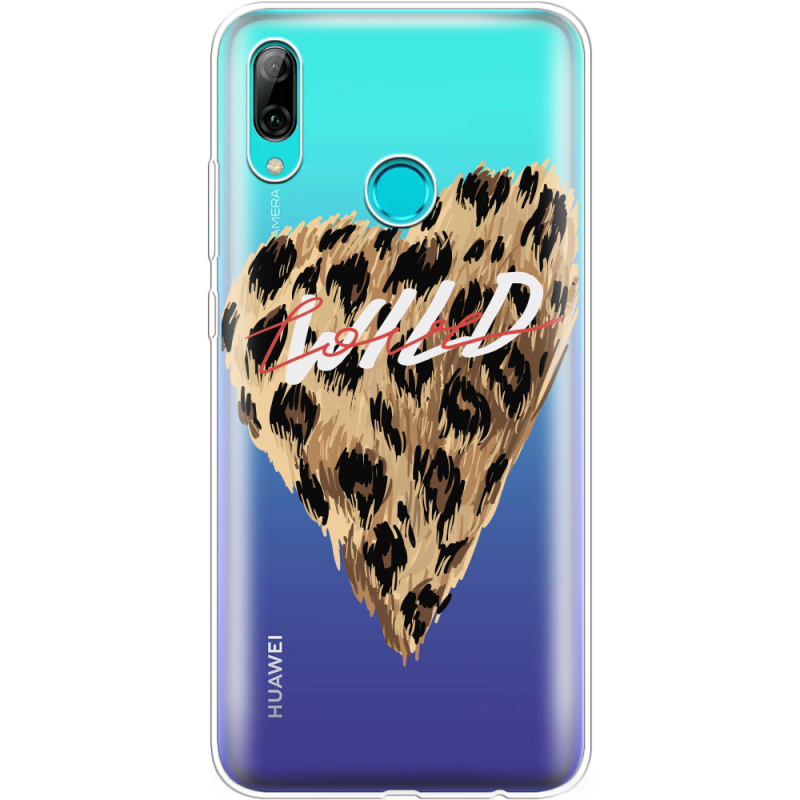 Прозрачный чехол Uprint Huawei P Smart 2019 Wild Love