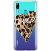 Прозрачный чехол Uprint Huawei P Smart 2019 Wild Love