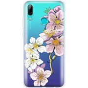 Прозрачный чехол Uprint Huawei P Smart 2019 Cherry Blossom