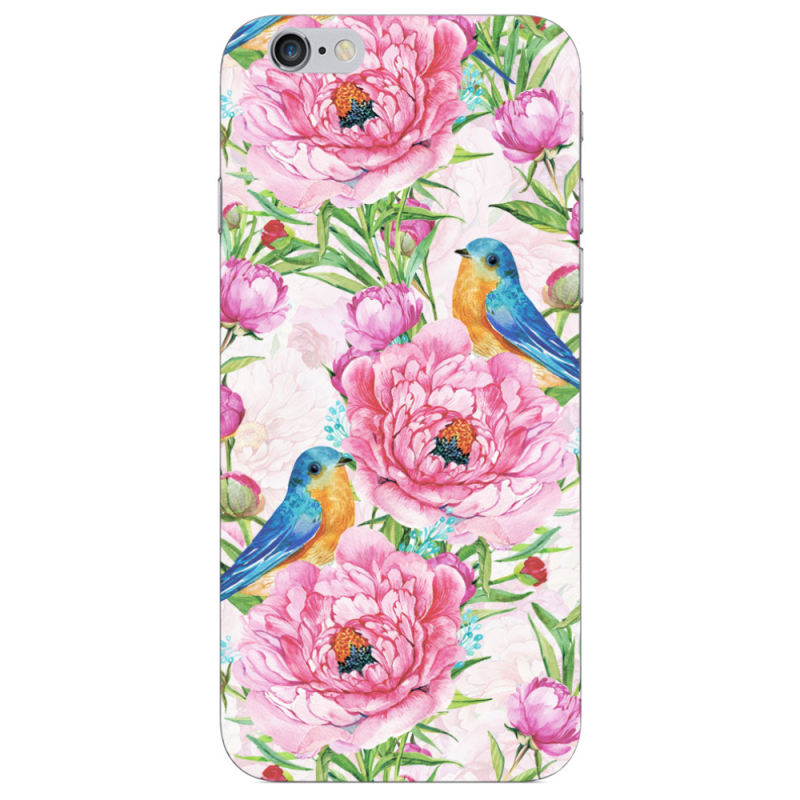 Чехол Uprint Apple iPhone 6 Plus Birds and Flowers