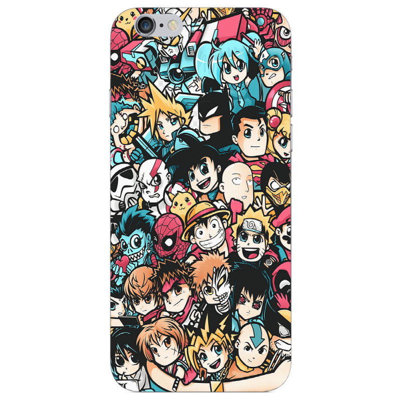 Чехол Uprint Apple iPhone 6 Plus Anime Stickers