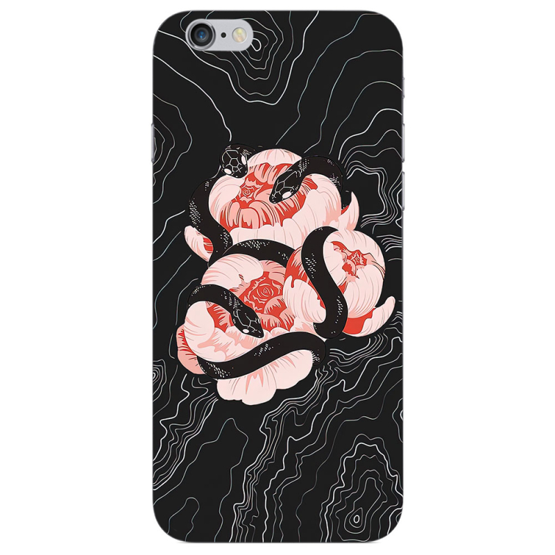 Чехол Uprint Apple iPhone 6 Plus Snake Rose