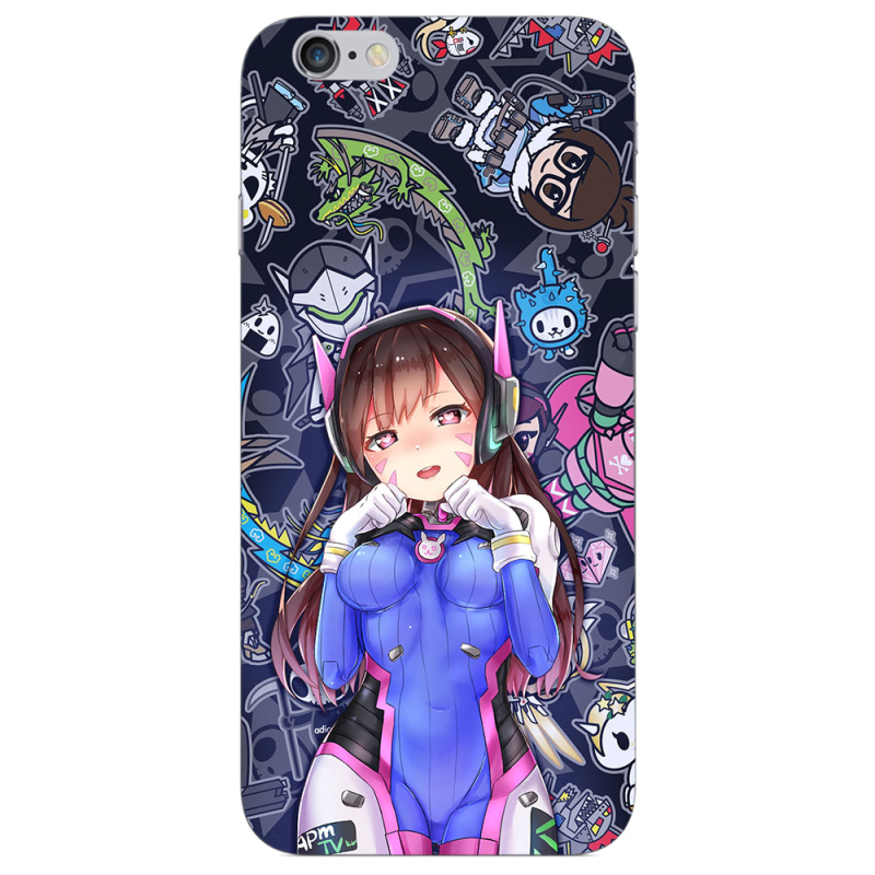 Чехол Uprint Apple iPhone 6 Plus Overwatch D.VA