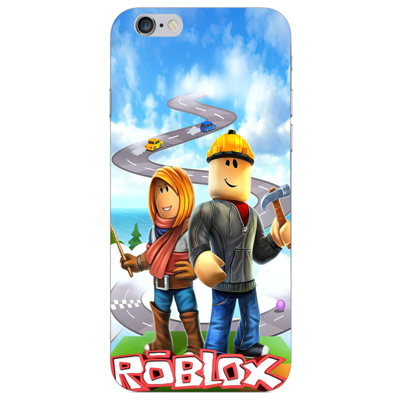 Чехол Uprint Apple iPhone 6 Plus Roblox Білдерман