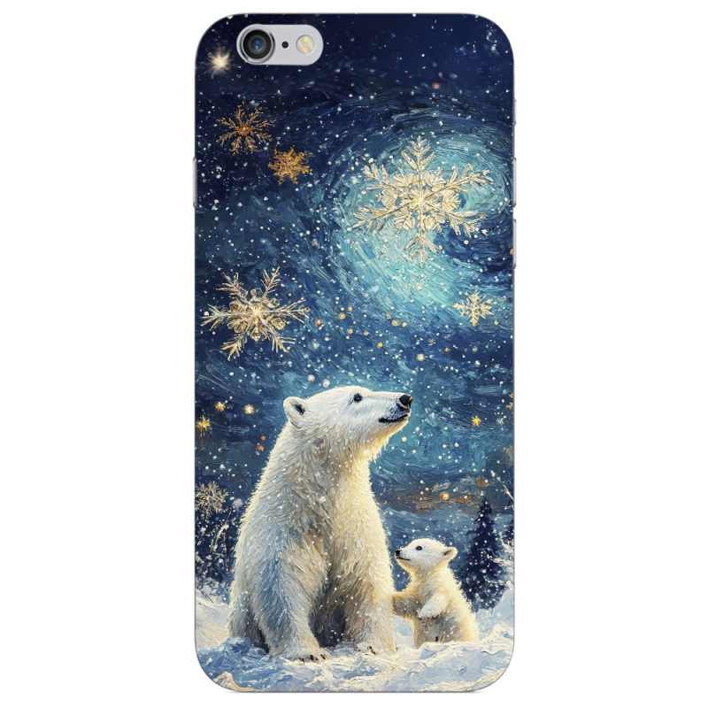 Чехол Uprint Apple iPhone 6 Plus Північні ведмеді