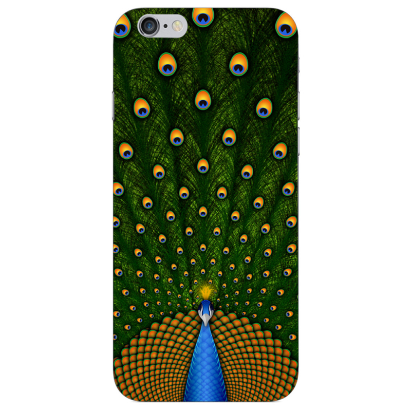 Чехол Uprint Apple iPhone 6 Plus Peacocks Tail