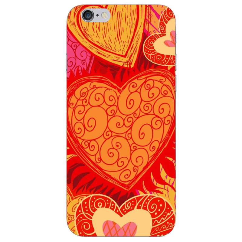 Чехол Uprint Apple iPhone 6 Plus Warm Hearts