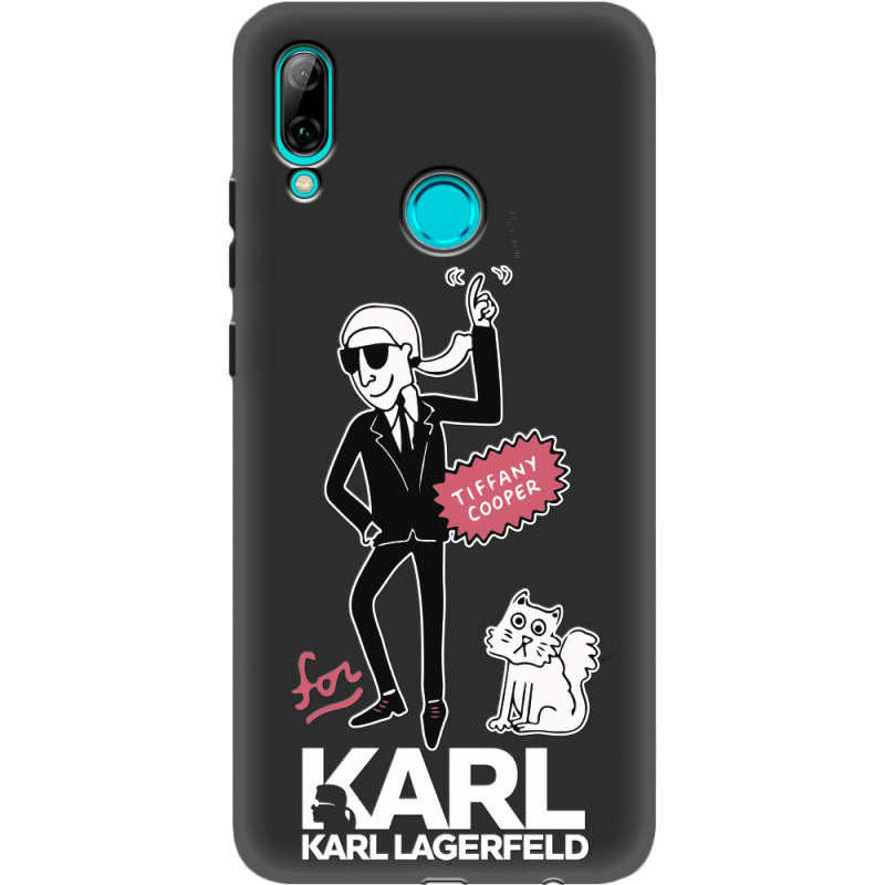 Черный чехол Uprint Huawei P Smart 2019 For Karl