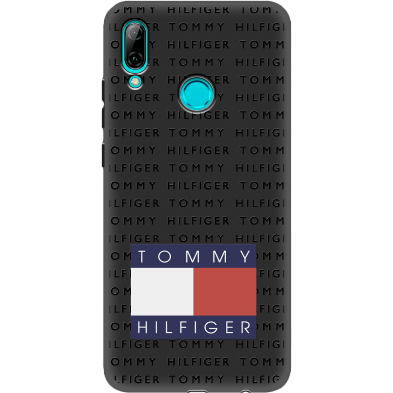 Черный чехол Uprint Huawei P Smart 2019 Tommy Print