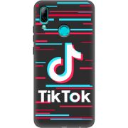 Черный чехол Uprint Huawei P Smart 2019 Tik Tok