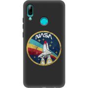 Черный чехол Uprint Huawei P Smart 2019 NASA