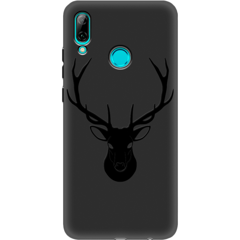 Черный чехол Uprint Huawei P Smart 2019 Deer