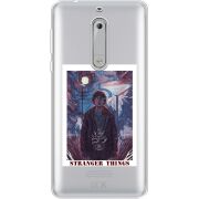 Прозрачный чехол Uprint Nokia 5 Stranger Things