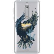 Прозрачный чехол Uprint Nokia 5 Eagle