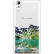 Прозрачный чехол Uprint Lenovo A6000/A6010 Green Mountain