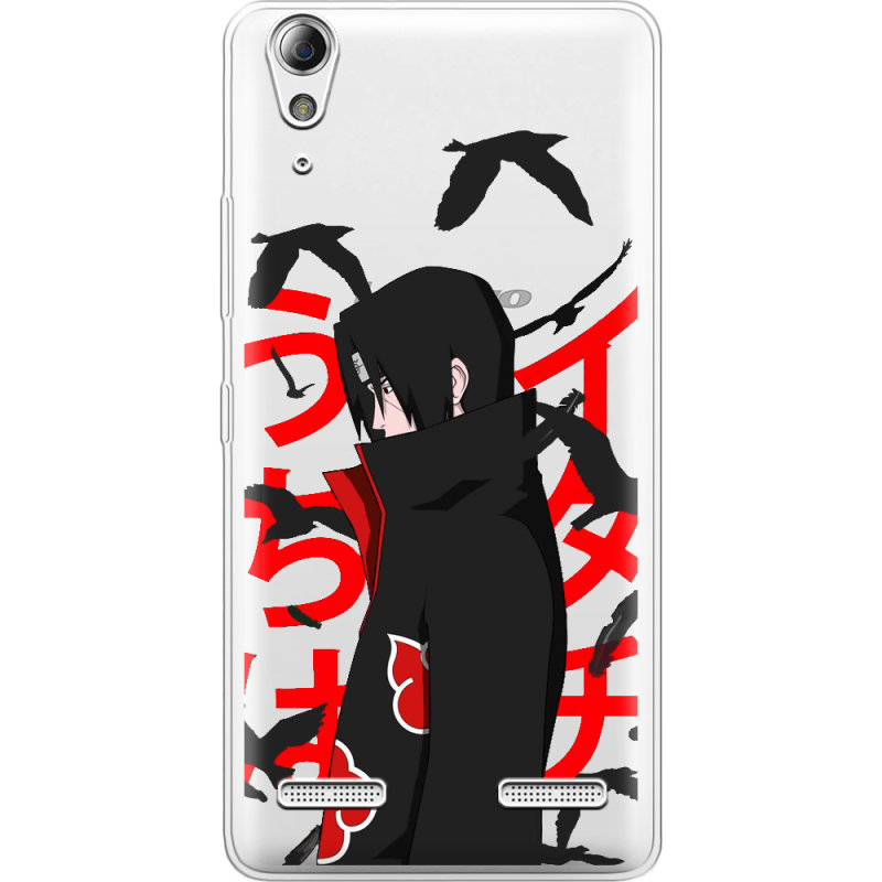 Прозрачный чехол Uprint Lenovo A6000/A6010 Учиха Итачи