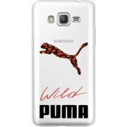 Прозрачный чехол Uprint Samsung G530 /G531 Galaxy Grand Prime Wild Cat