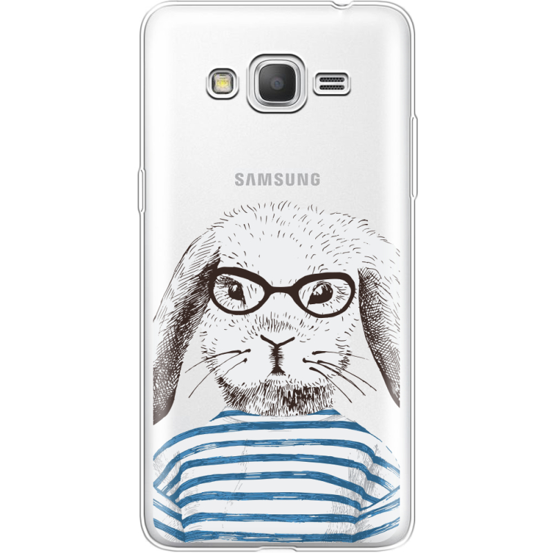 Прозрачный чехол Uprint Samsung G530 /G531 Galaxy Grand Prime MR. Rabbit