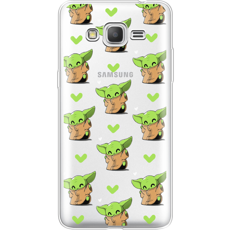 Прозрачный чехол Uprint Samsung G530 /G531 Galaxy Grand Prime Pattern Baby Yoda