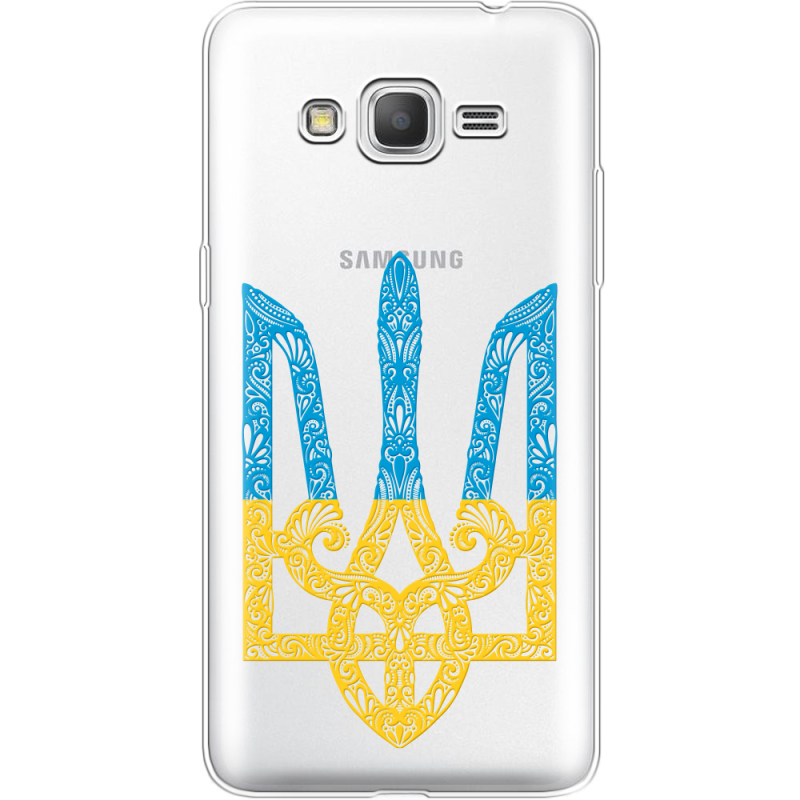 Прозрачный чехол Uprint Samsung G530 /G531 Galaxy Grand Prime Gold Trident