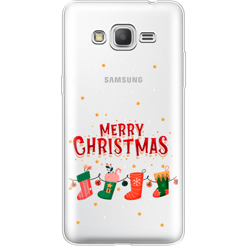 Прозрачный чехол Uprint Samsung G530 /G531 Galaxy Grand Prime Merry Christmas