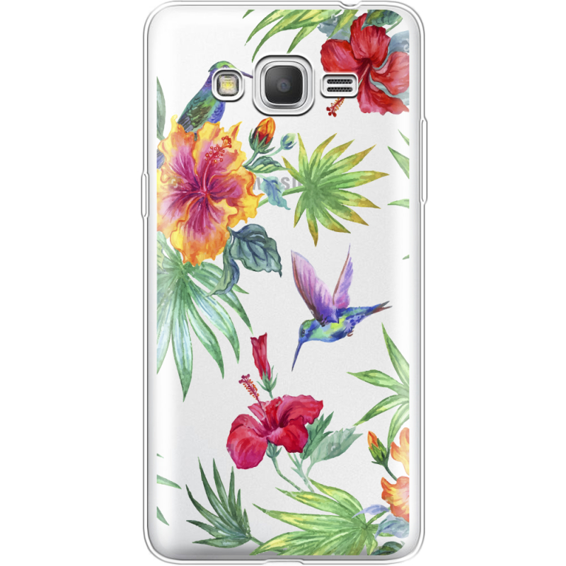 Прозрачный чехол Uprint Samsung G530 /G531 Galaxy Grand Prime Tropical