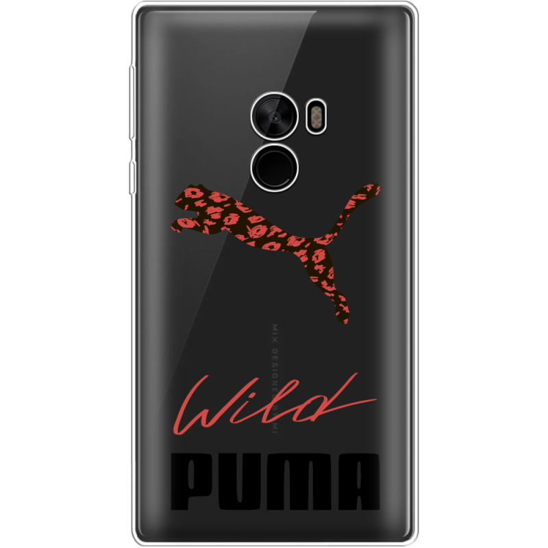 Прозрачный чехол Uprint Xiaomi Mi Mix Wild Cat