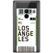 Прозрачный чехол Uprint Xiaomi Mi Mix Ticket Los Angeles