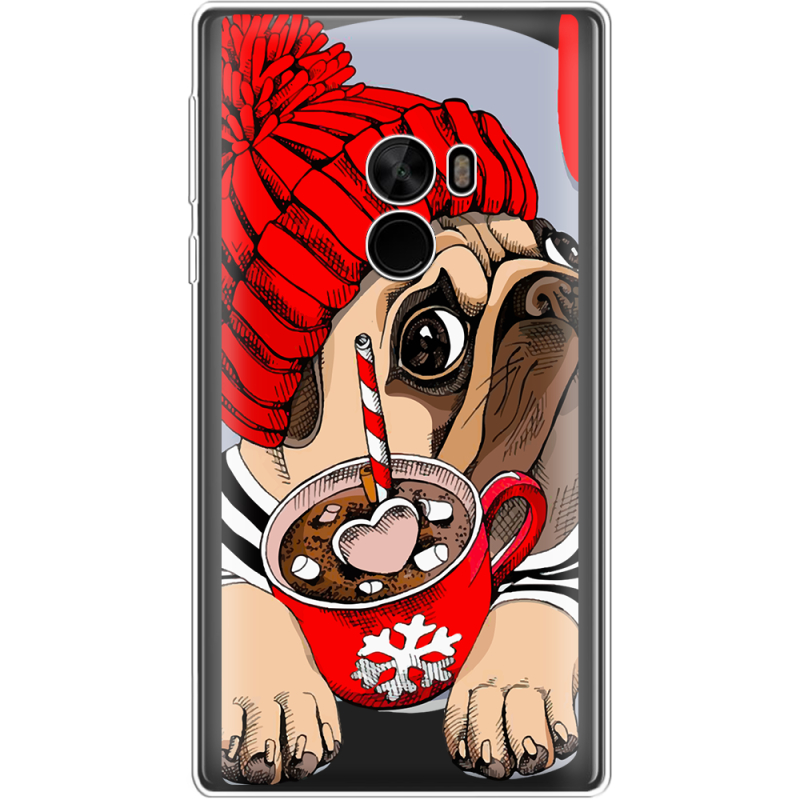 Прозрачный чехол Uprint Xiaomi Mi Mix Winter Puggy