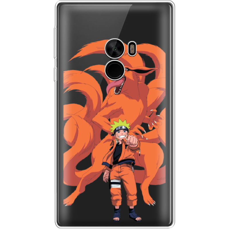 Прозрачный чехол Uprint Xiaomi Mi Mix Naruto and Kurama