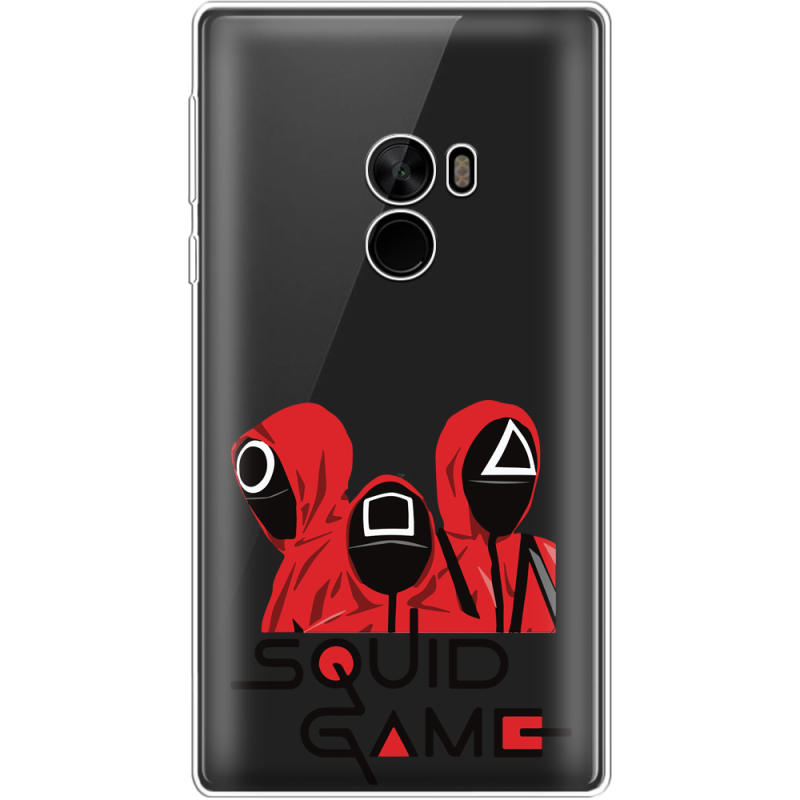 Прозрачный чехол Uprint Xiaomi Mi Mix siquid game люди в красном